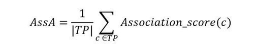 HOTA association accuracy formula AssA